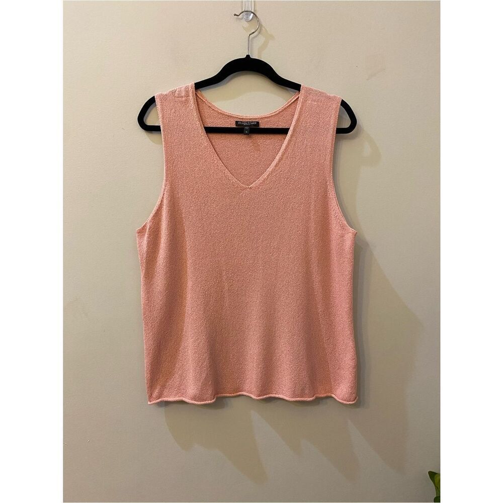 Eileen Fisher Silk and Nylon Sleeveless Tank Tops Women’s Size 1X